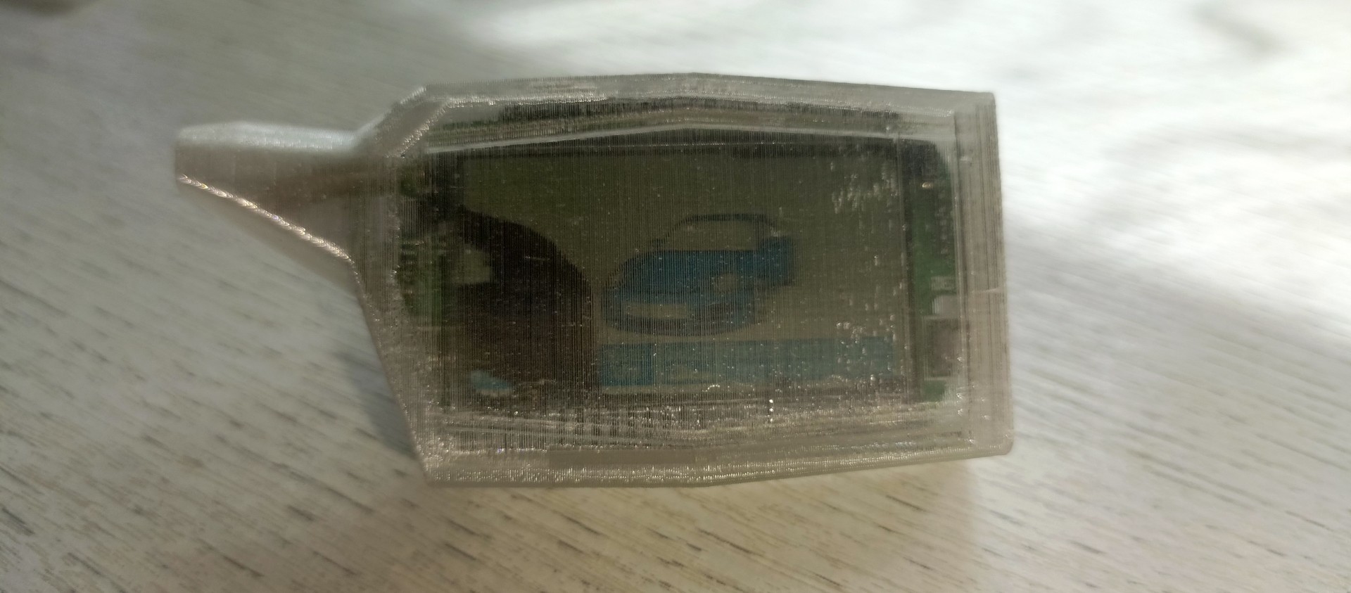photo 1 analogue of the starline b6 key fob alarm housing