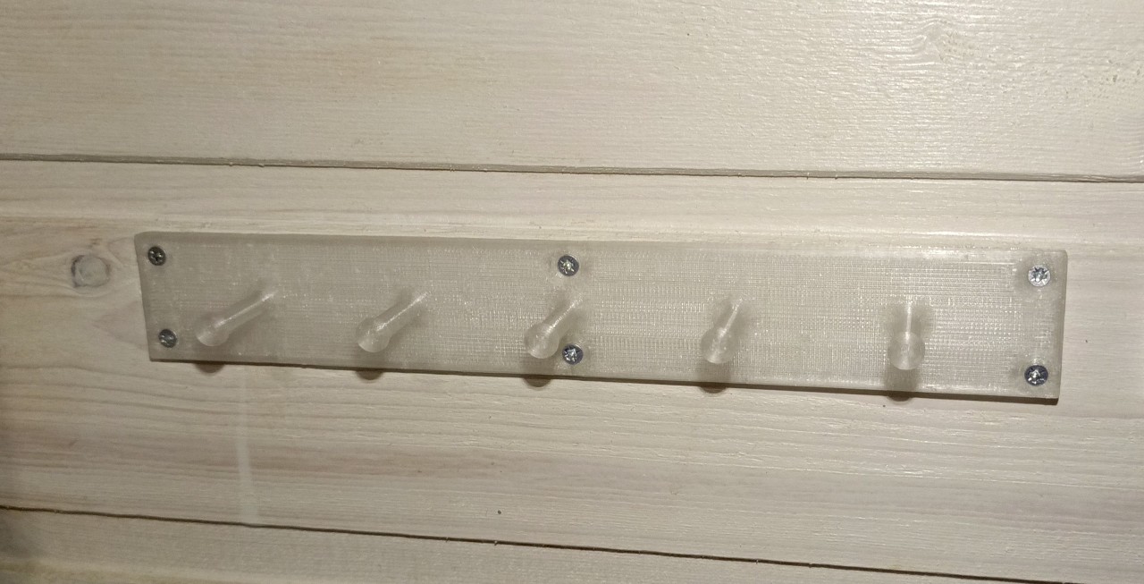 five hook hanger photo